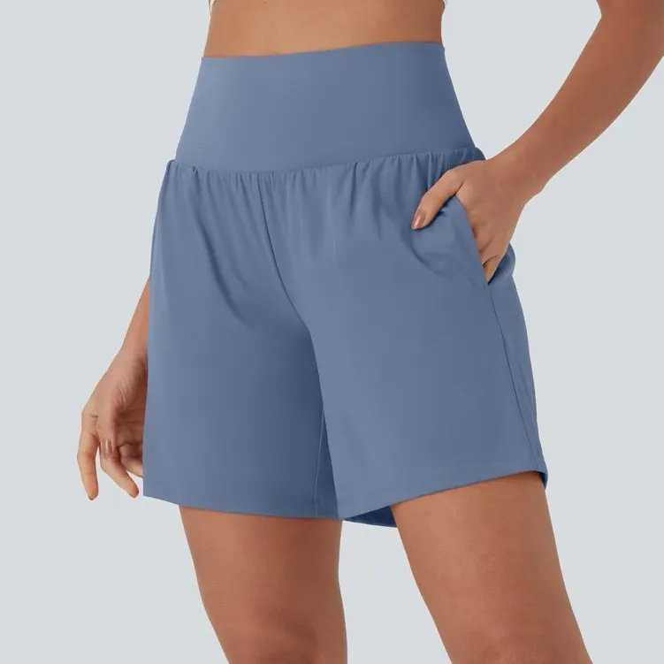 HALARA Softly Zero Airy 2-in-1 Shorts Bundle 2 Pairs Size L 7” Infinity & Light - Image 9