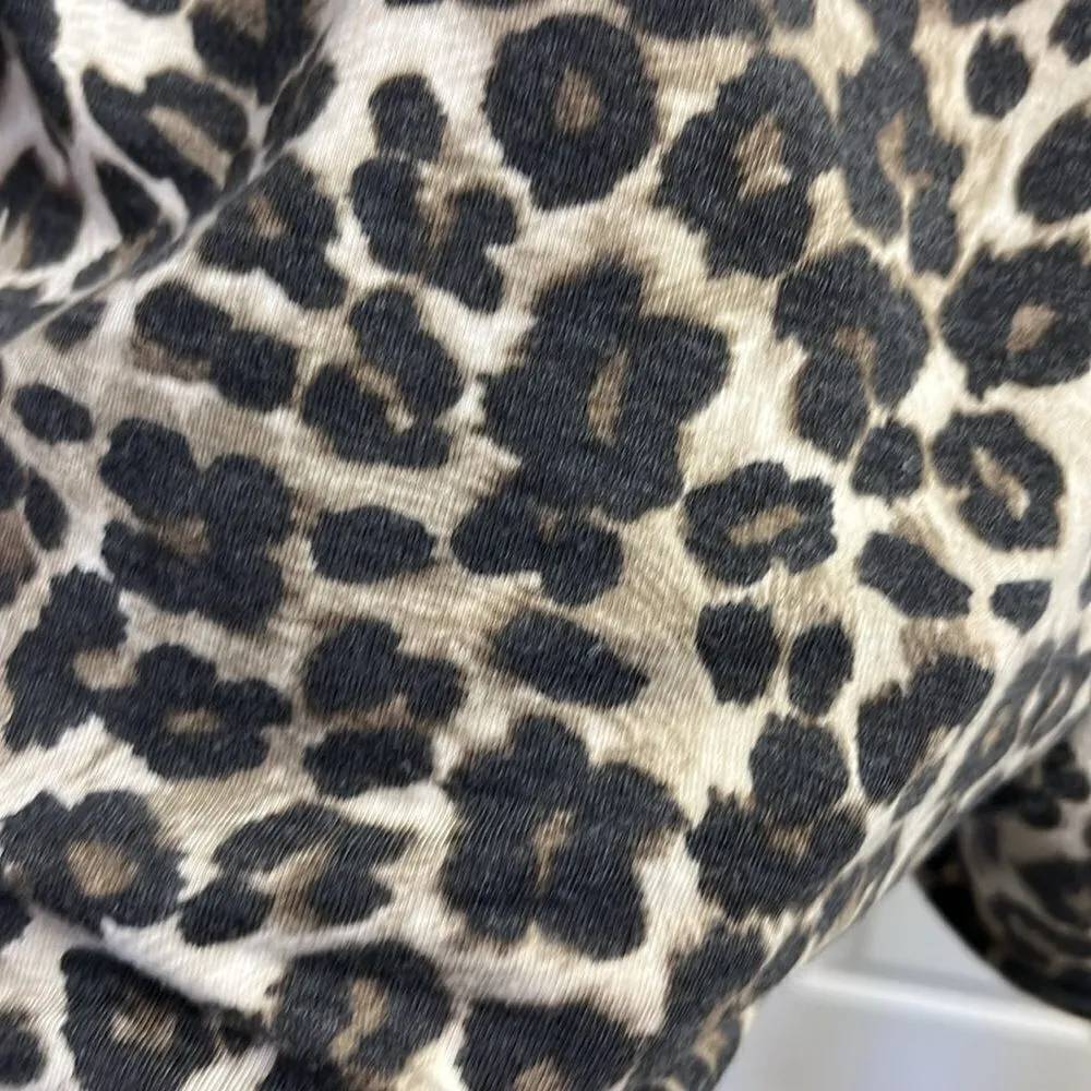 Promesa Animal Print Lounge Shorts with Elastic Waistband and Pockets- Medium - Image 7