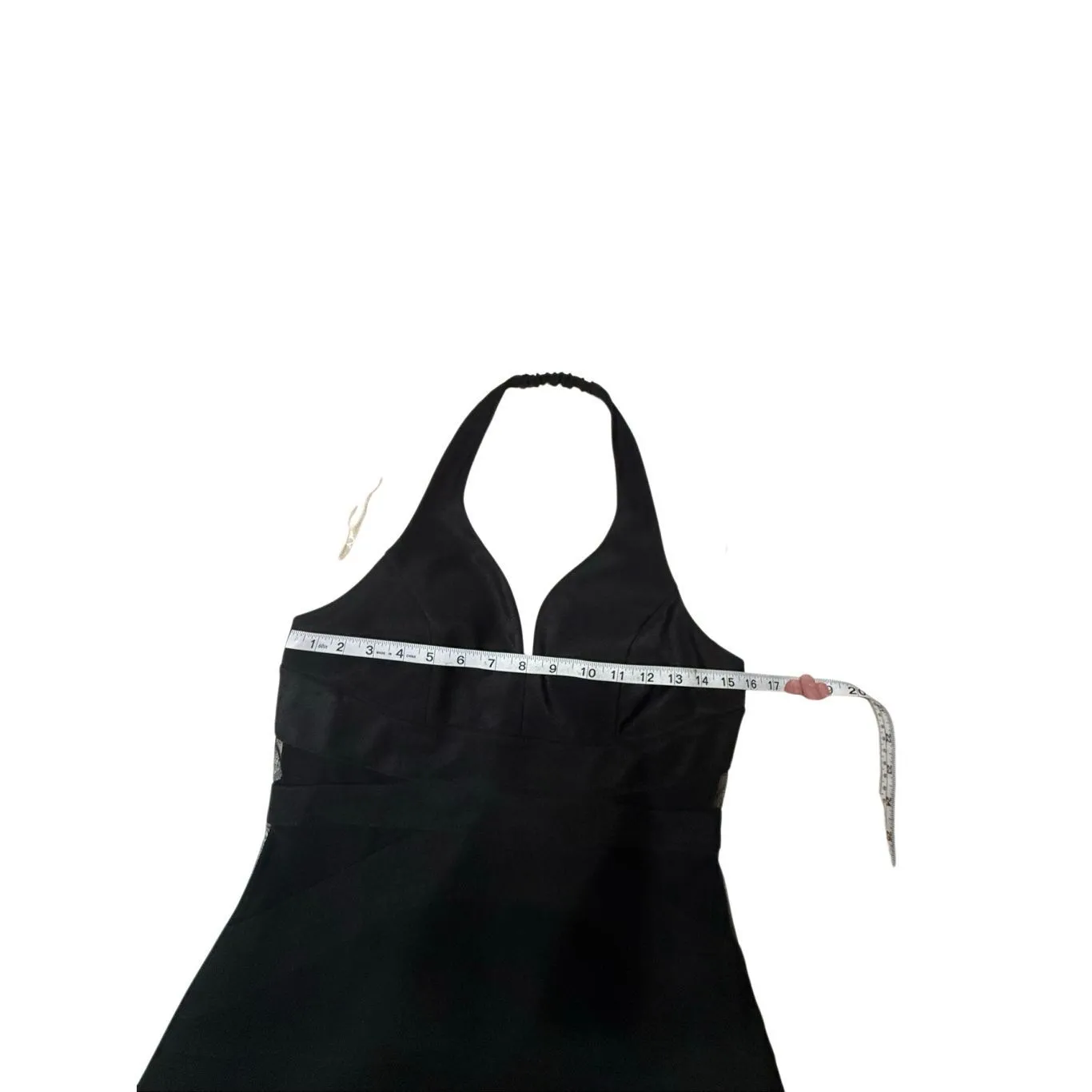 Crystal Doll Sleeveless Bodycon Mini Black Dress ask L (11-13)Juniors NWOT - Image 7