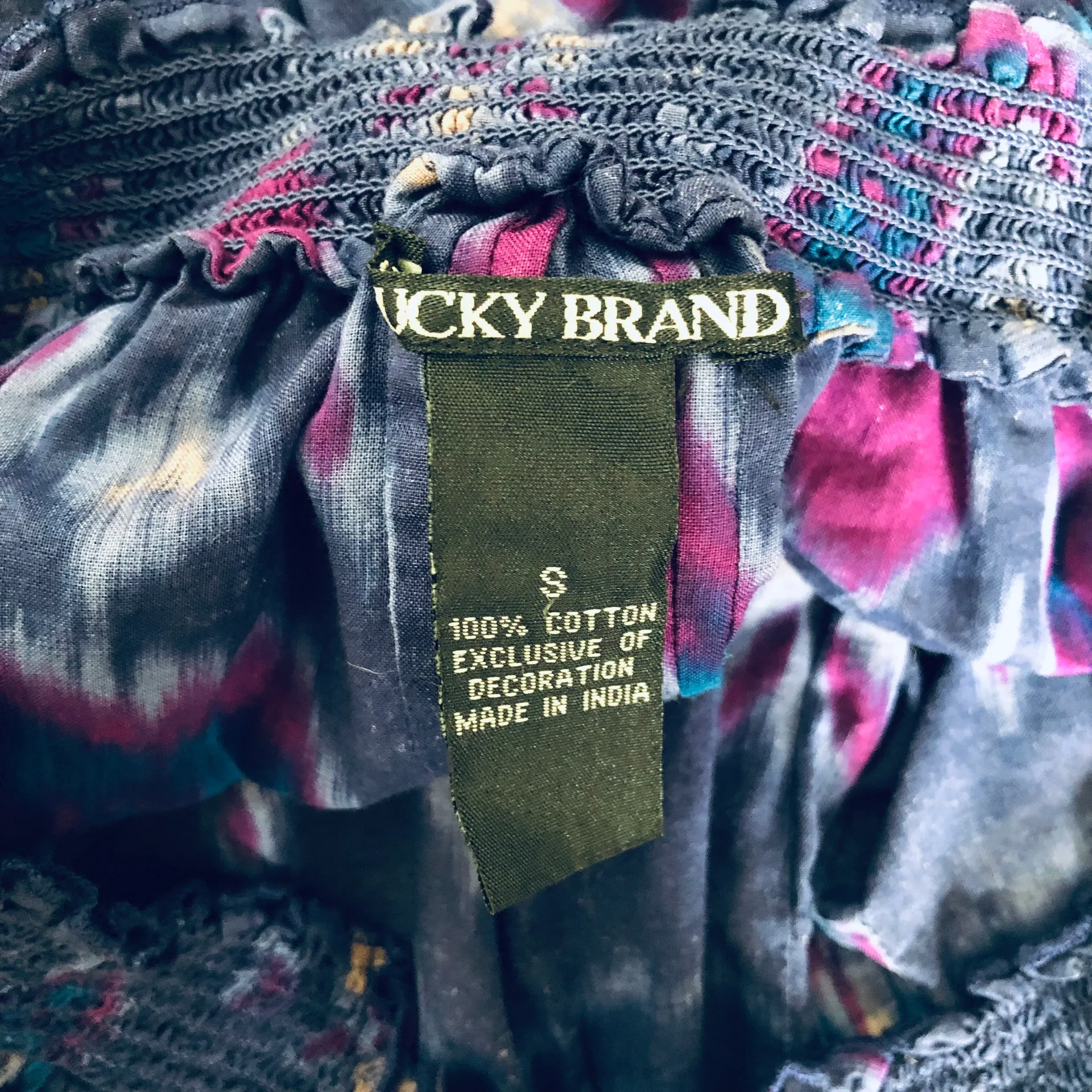 Purple Patterned Blouse - Image 6