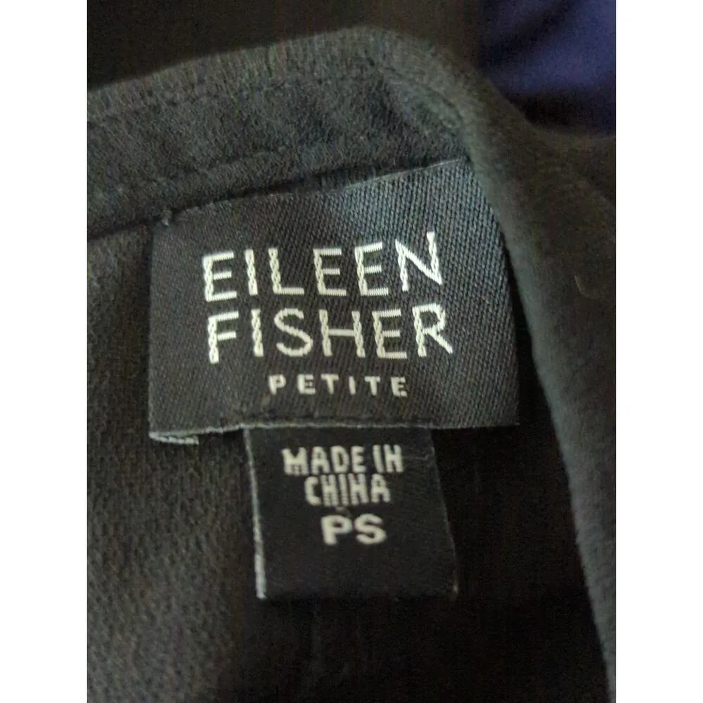 Eileen Fisher Black Trouser Pants Seamless Office Career Corpcore Women Petite S - Image 7