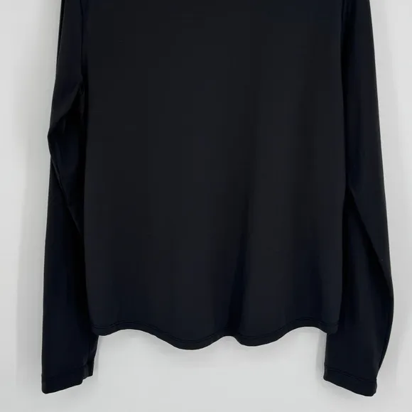 Carve Designs Lake Sunshirt‎ Size XL Black Full Zip Lightweight Quick Dry UPF 50 - Image 11