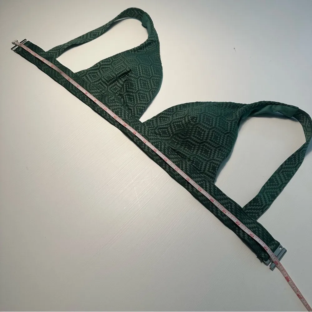 CUPSHE WOMEN’S PATTERN PLUNGE NECK BIKINI TOP SIZE S - Image 8