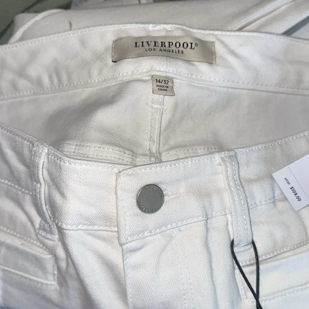 NWT Liverpool X Nordstrom Los Angeles  Lucy Bootcut  Stretch  Denim Jean 14/32 - Image 5