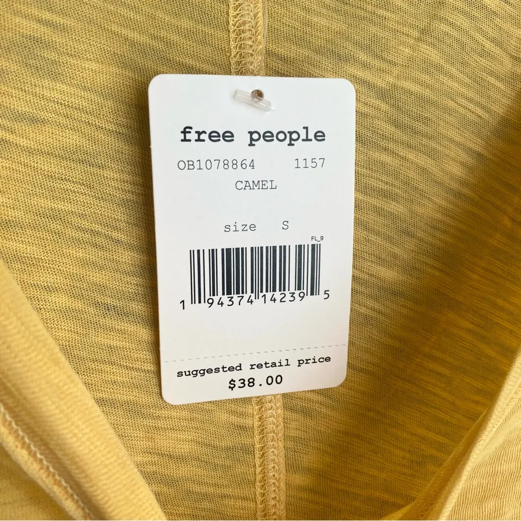 NWT Free People We The Free On My Mind Oversized Long Sleeve Tee Shirt - Image 7