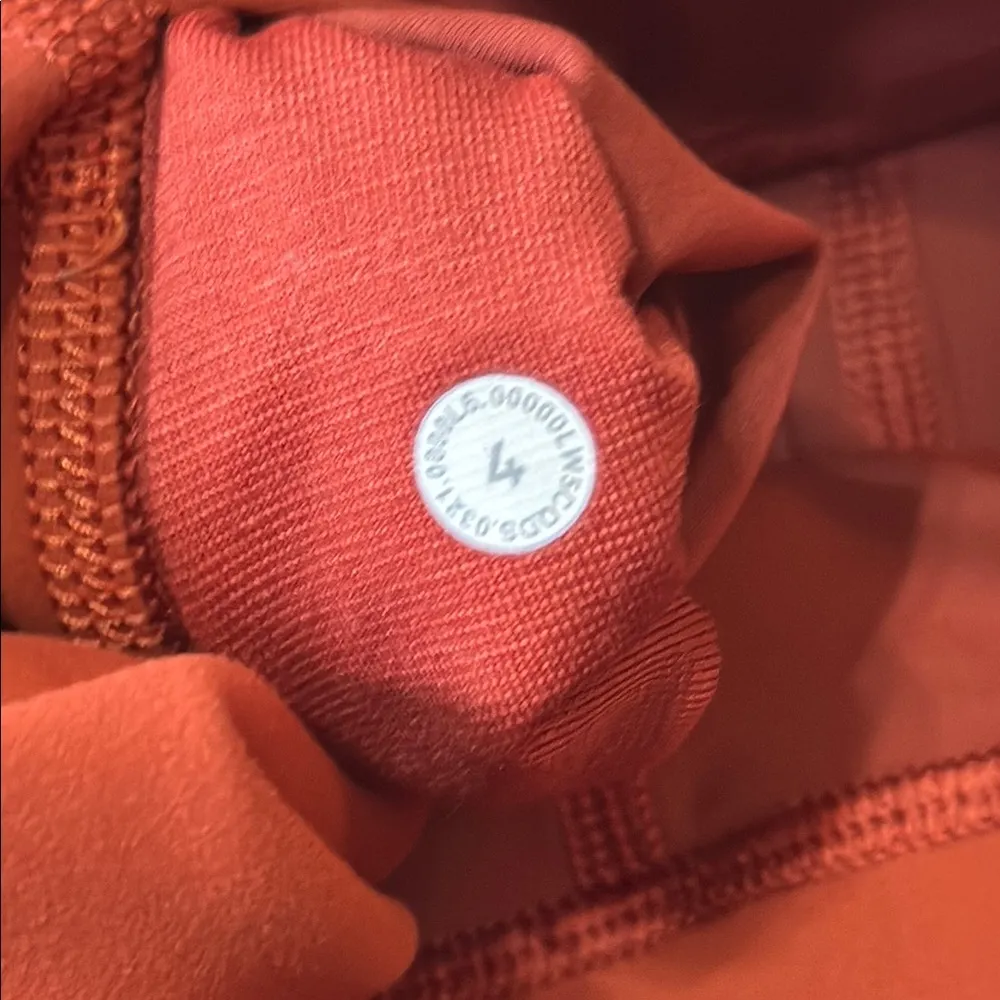 Lululemon Wunder Train HR Tight 25” Cayenne Sz4 - Image 6