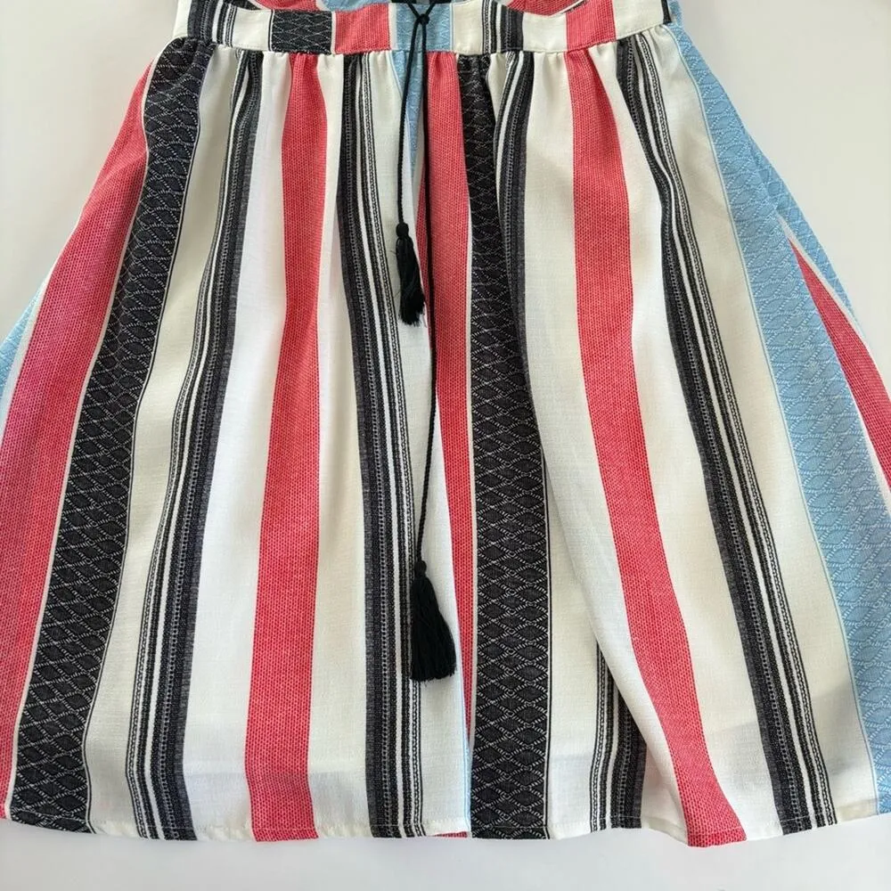 AMT Gypsy Gal Striped Long Sleeve V - Image 7