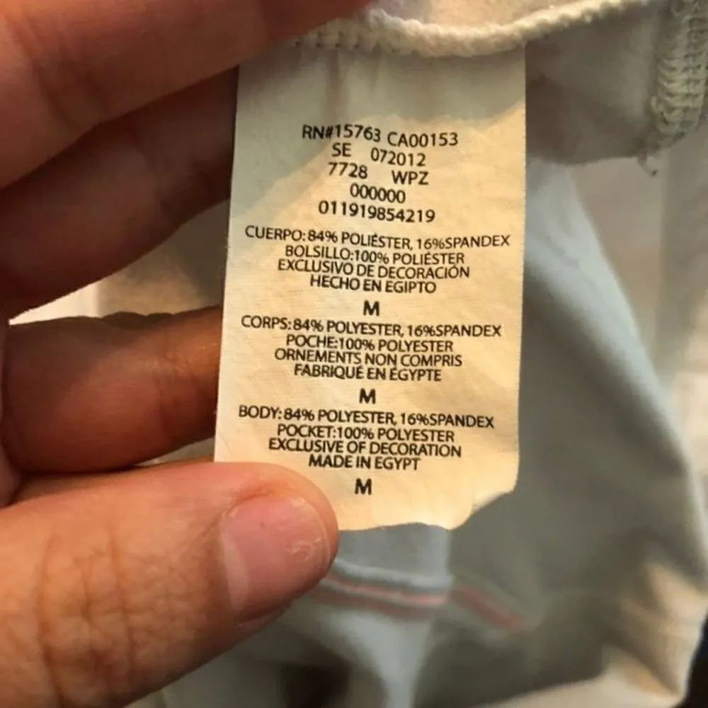 CHAMPION activewear white hoodie sweater top long sleeve sz M womens - Image 6