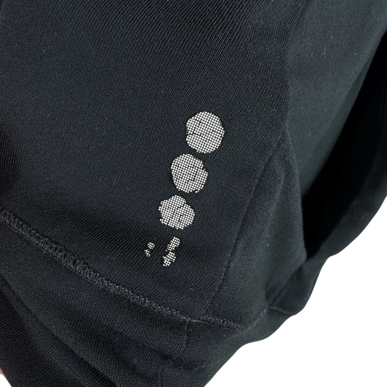 Bench Multipurpose City Clothing Black Asymmetrical Long Sleeve Open Blouse Sz S - Image 6