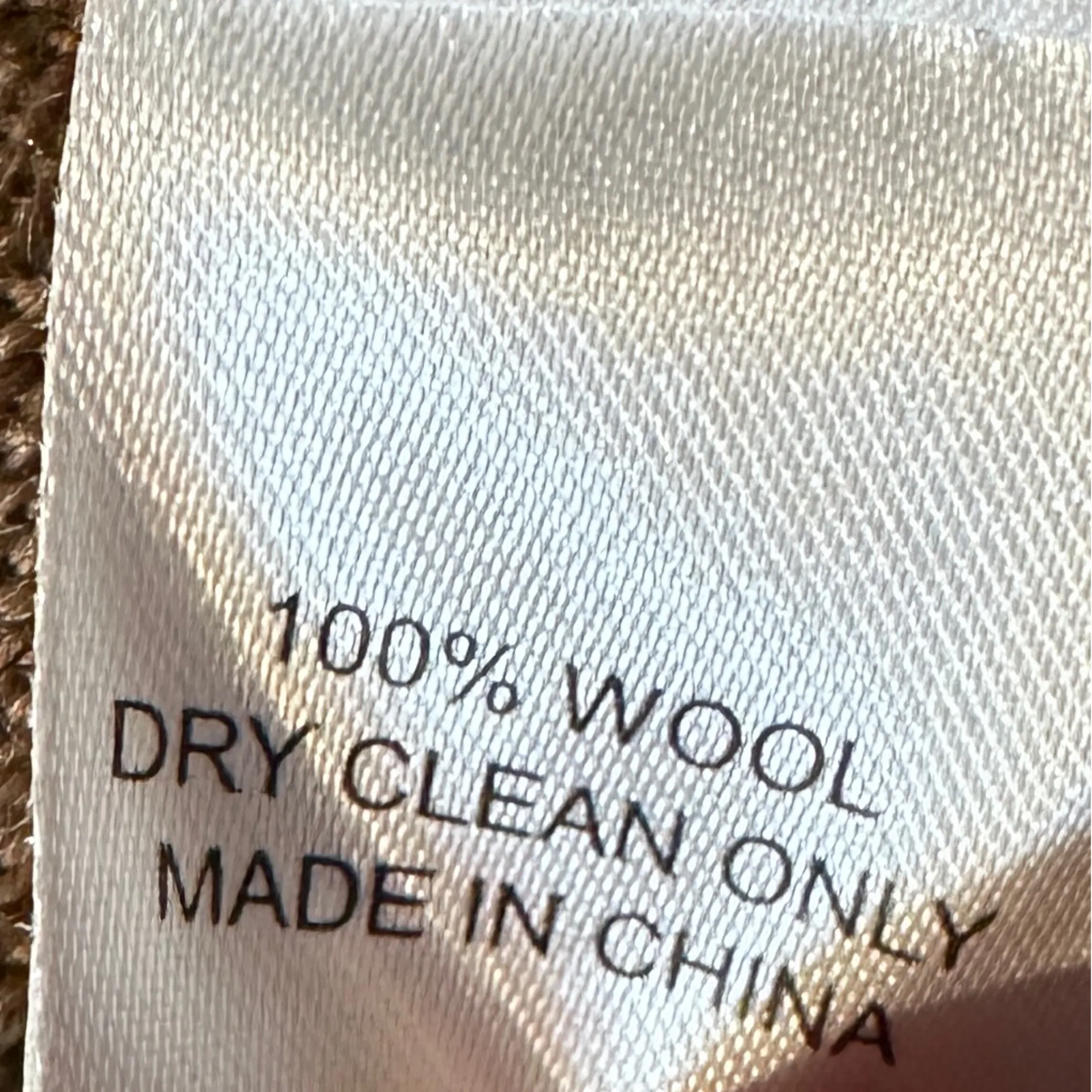 Pearl By Lela Rose 100% Wool Long Sleeve Blouse, Size XS New Brown - Image 12