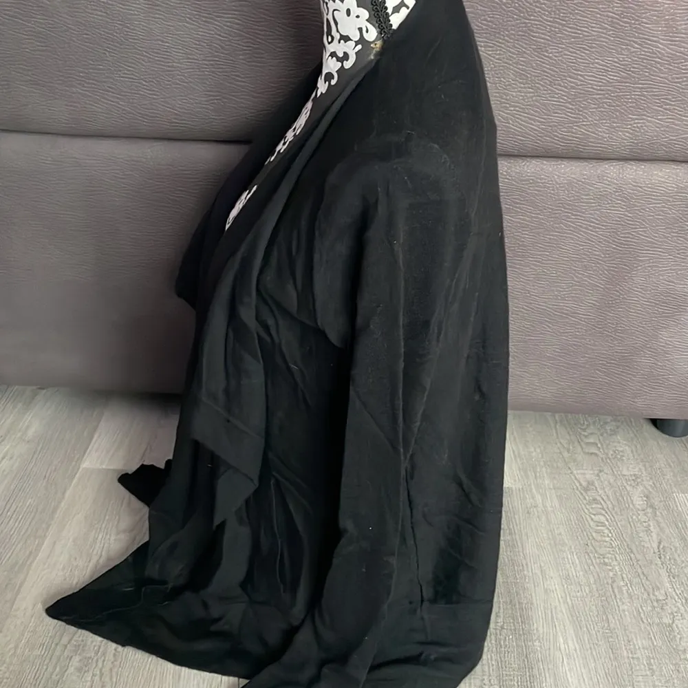 ANN TAYLOR LOFT Black Cardigan Size Small - Image 4