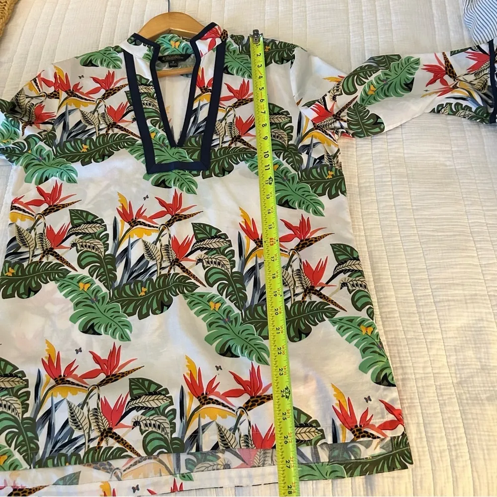 Brooks Brothers Tropical Cotton Tunic Top. Size 8. - Image 13