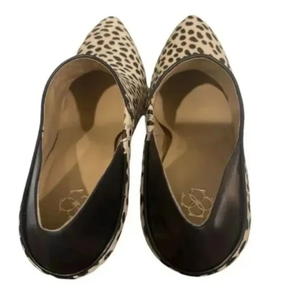 ANN TAYLOR Women's Animal Print Lianna Pointy Shootie Ankle Boots Sz 8.5 - Image 5