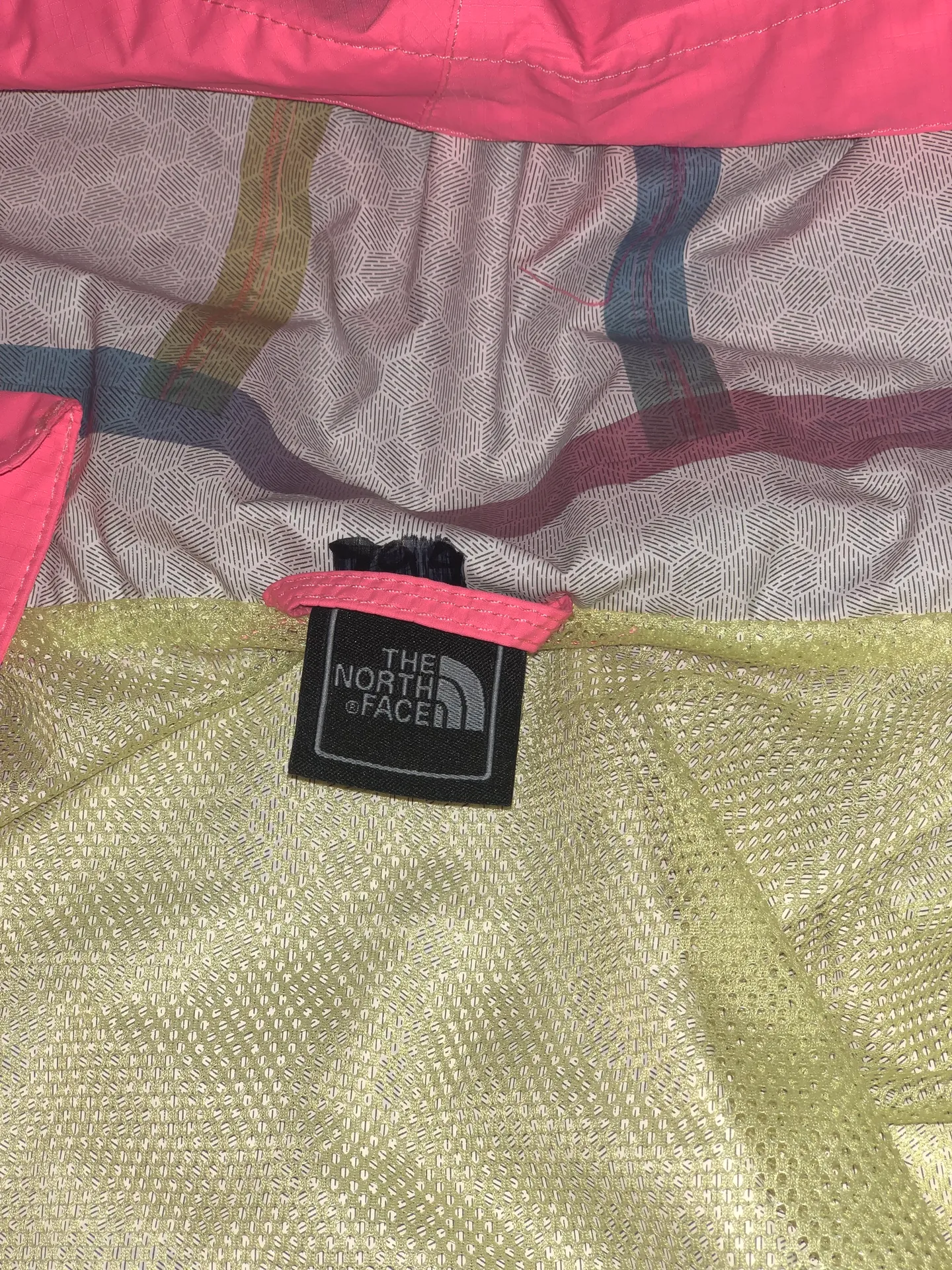 The North Face Pink Raincoat - Image 6