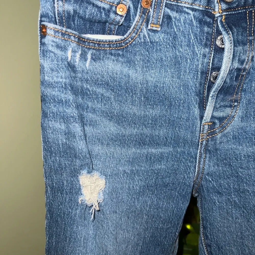 Premium Wedgie Straight Jeans Size 25 - Image 3