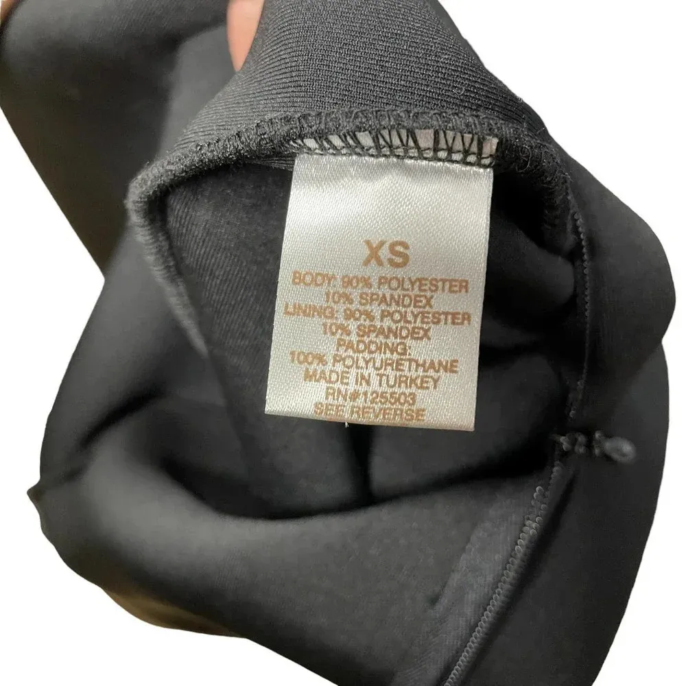 Torn by Ronny Kobo Morgan Laser Cut Dress Black Size‎ XS - Image 12