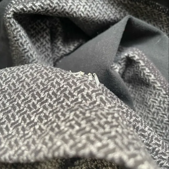 Athleta Leggings Drifter Moto Black & Gray Herringbone Pants Women’s Size Small - Image 10