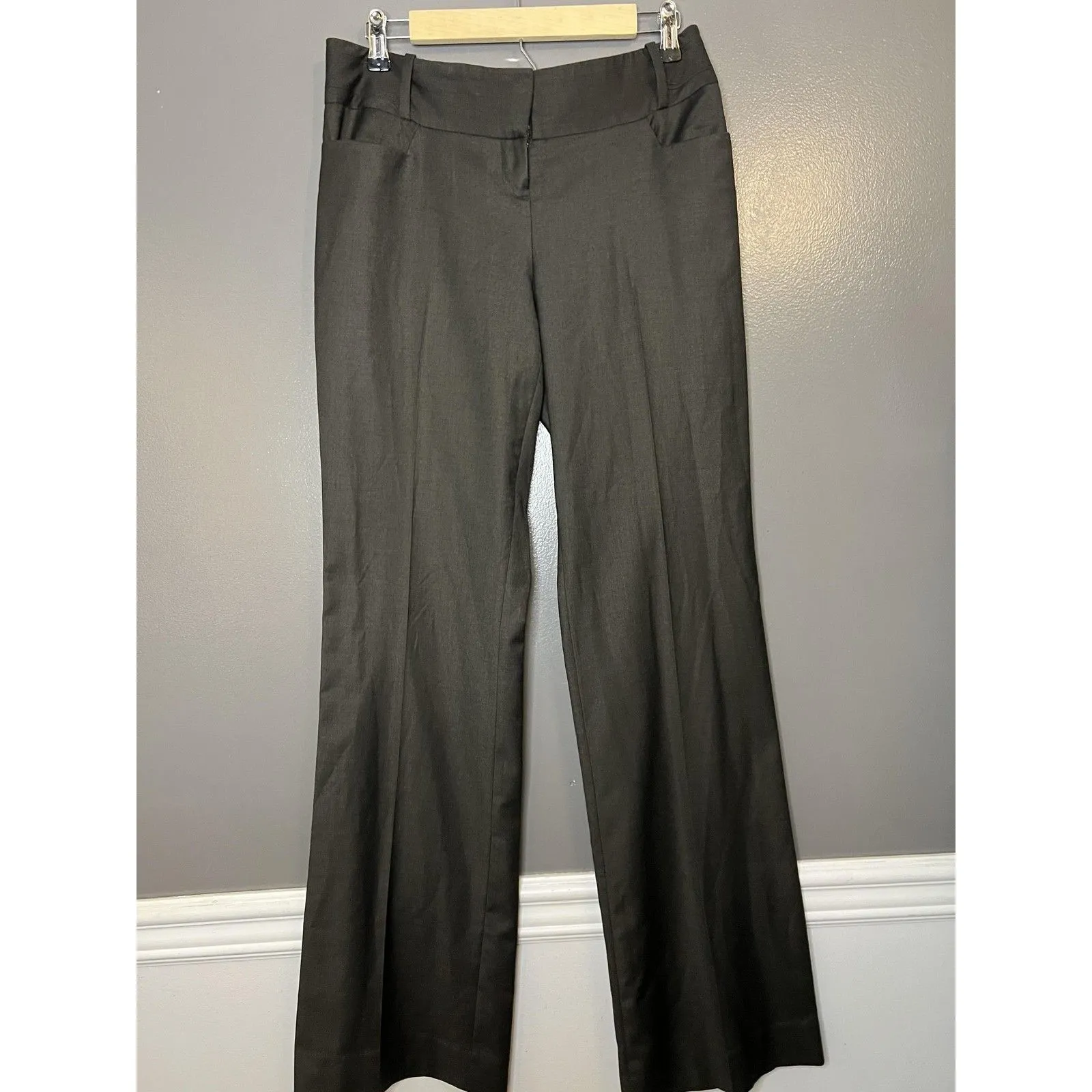 The Limited Pants Womens 4L Gray Cassidy Fit Dress Bootcut Stretch Work Office - Image 2