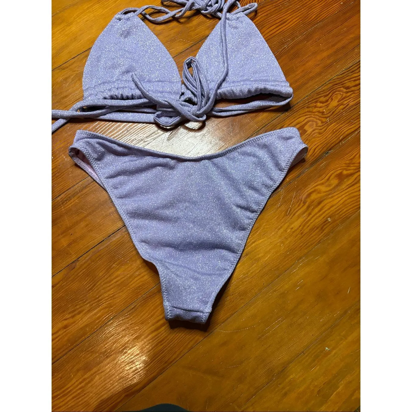 Montce Sparkling Lilac Bikini Set Purple Size M - Image 5