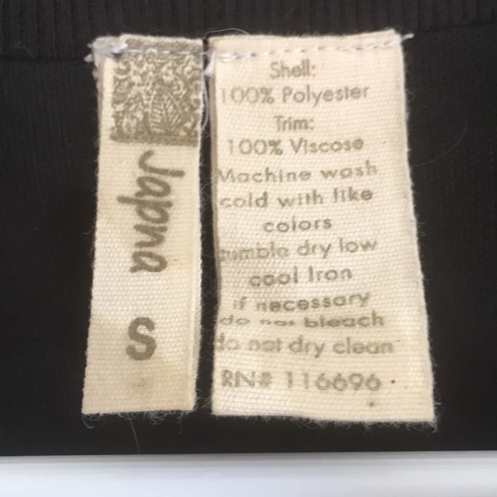 Japna  Zip Front Floral Jacket Size S - Image 2