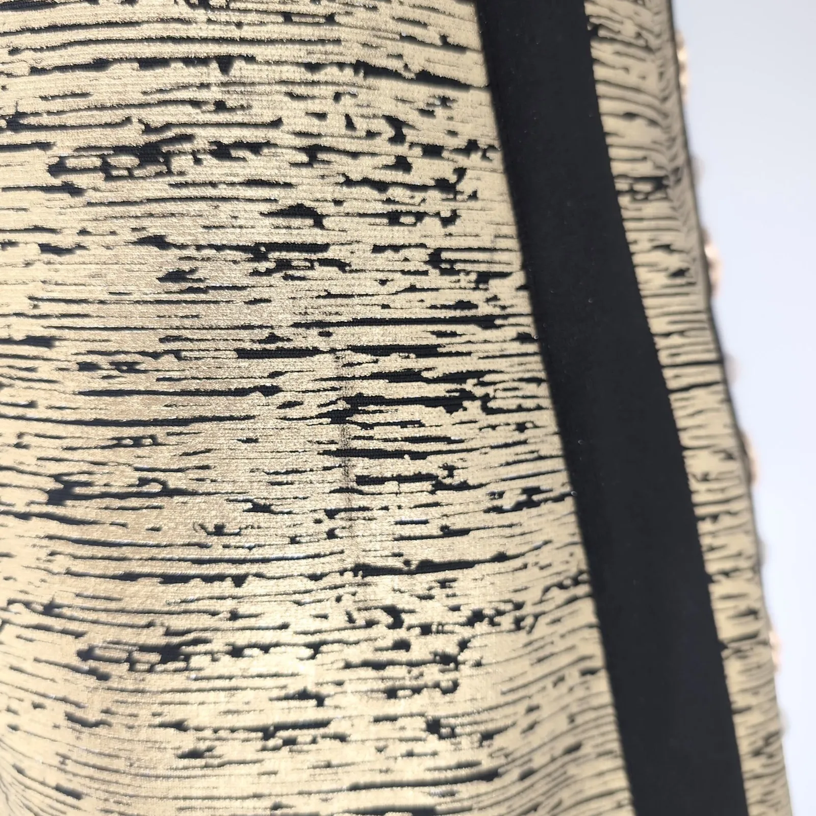 Barok Paris NJ Couture Black & Gold Scuba Material A Line Mini Dress NWT - Image 16