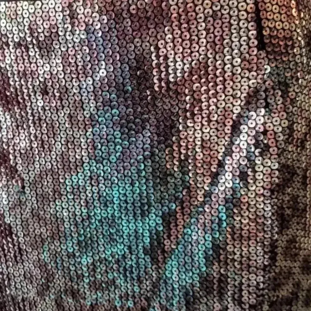 Nanette Lepore Leopard Print Metallic Sequin Pencil Skirt Size 0 XXS XS - Image 4