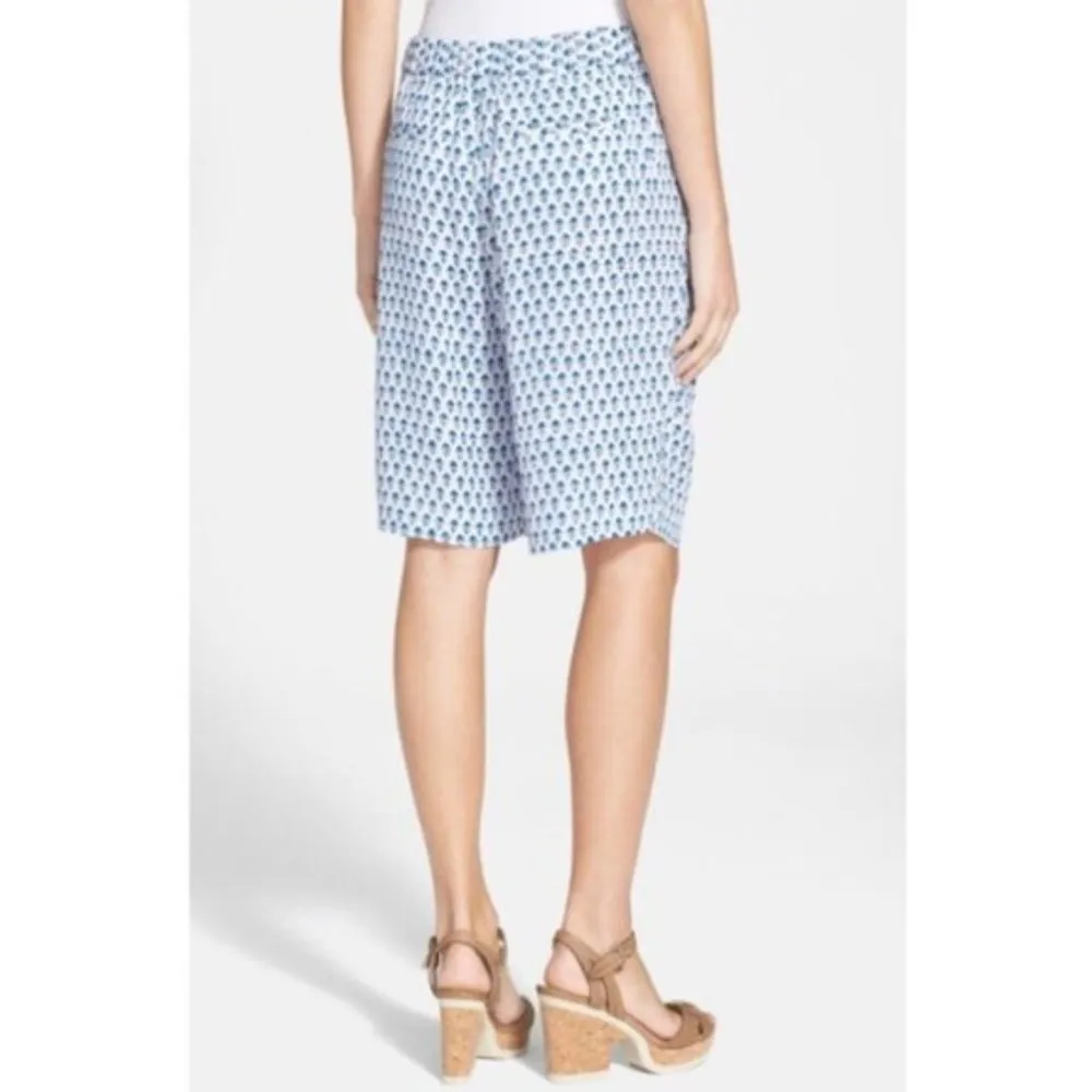 Rebecca Taylor Shorts 6 NWT Ditsy Tulip Floral Printed Vacation Tropical Summer - Image 8