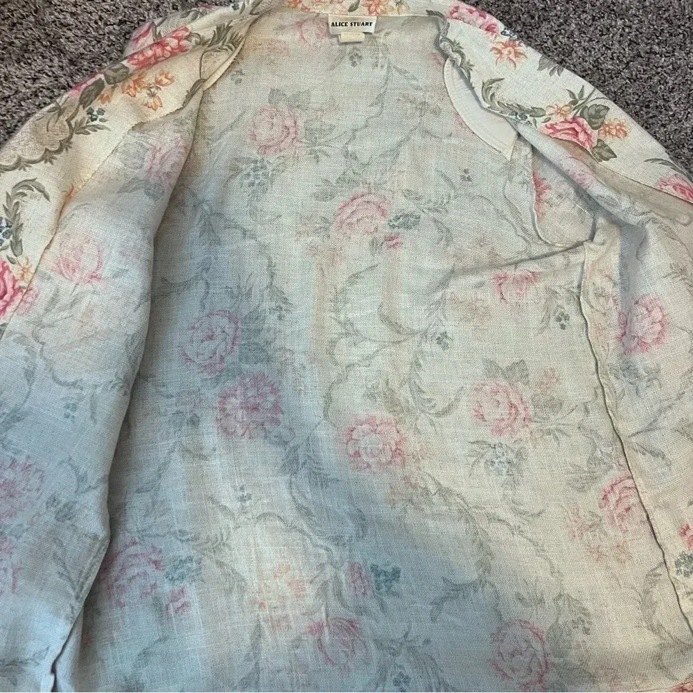 Alice‎ Stewart blazer size medium White - Image 5