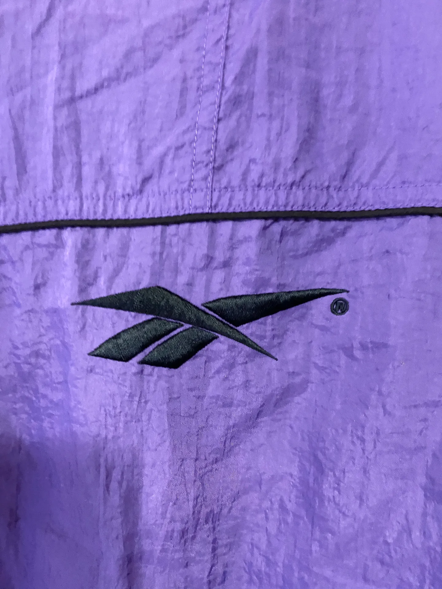 Vintage  purple swishy windbreaker jacket - Image 7