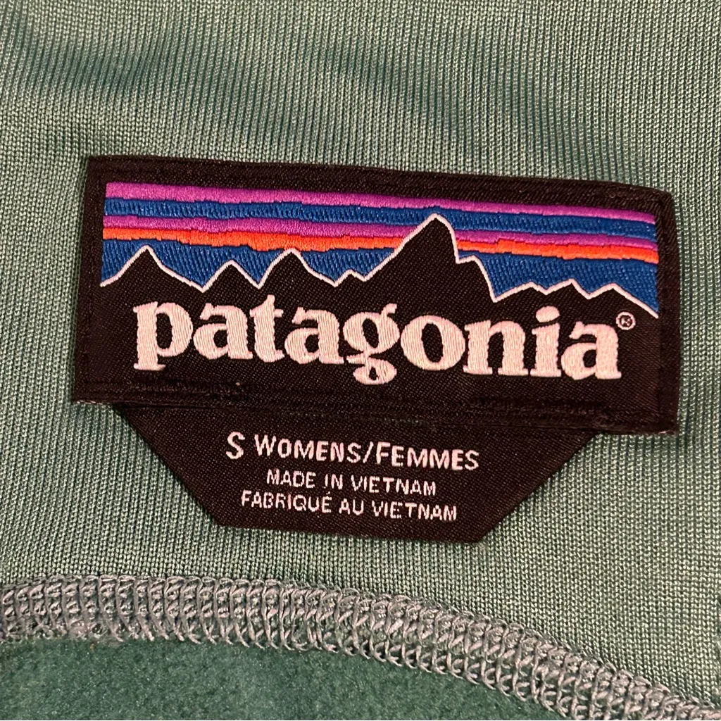 NEW Patagonia Crosstrek Jacket Full Zip Performance Coat PolarTEC Teal Small - Image 5