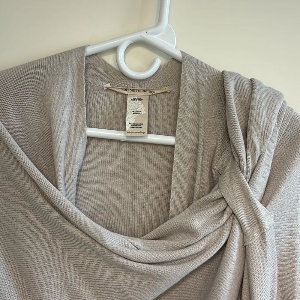 Soft Surroundings Stassi Wrap Color Beige One Size - Image 2