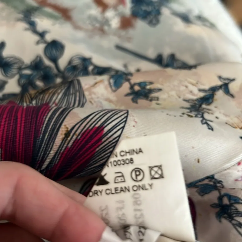 Peter Millar Silk Colorful Floral Pants Size 4 - Image 5