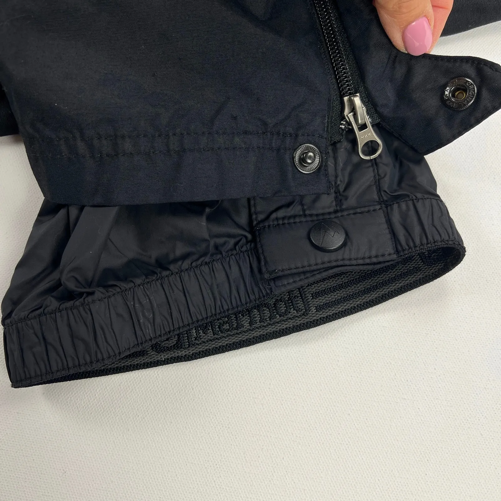 Marmot Soft Shell Snow Pants Ski Snowboard Lined Insulated Black Women’s Size L - Image 6