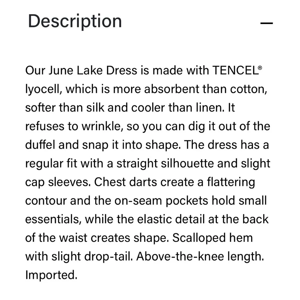 Patagonia June Lake Dress  Sassafras Navy Size Small - Image 14