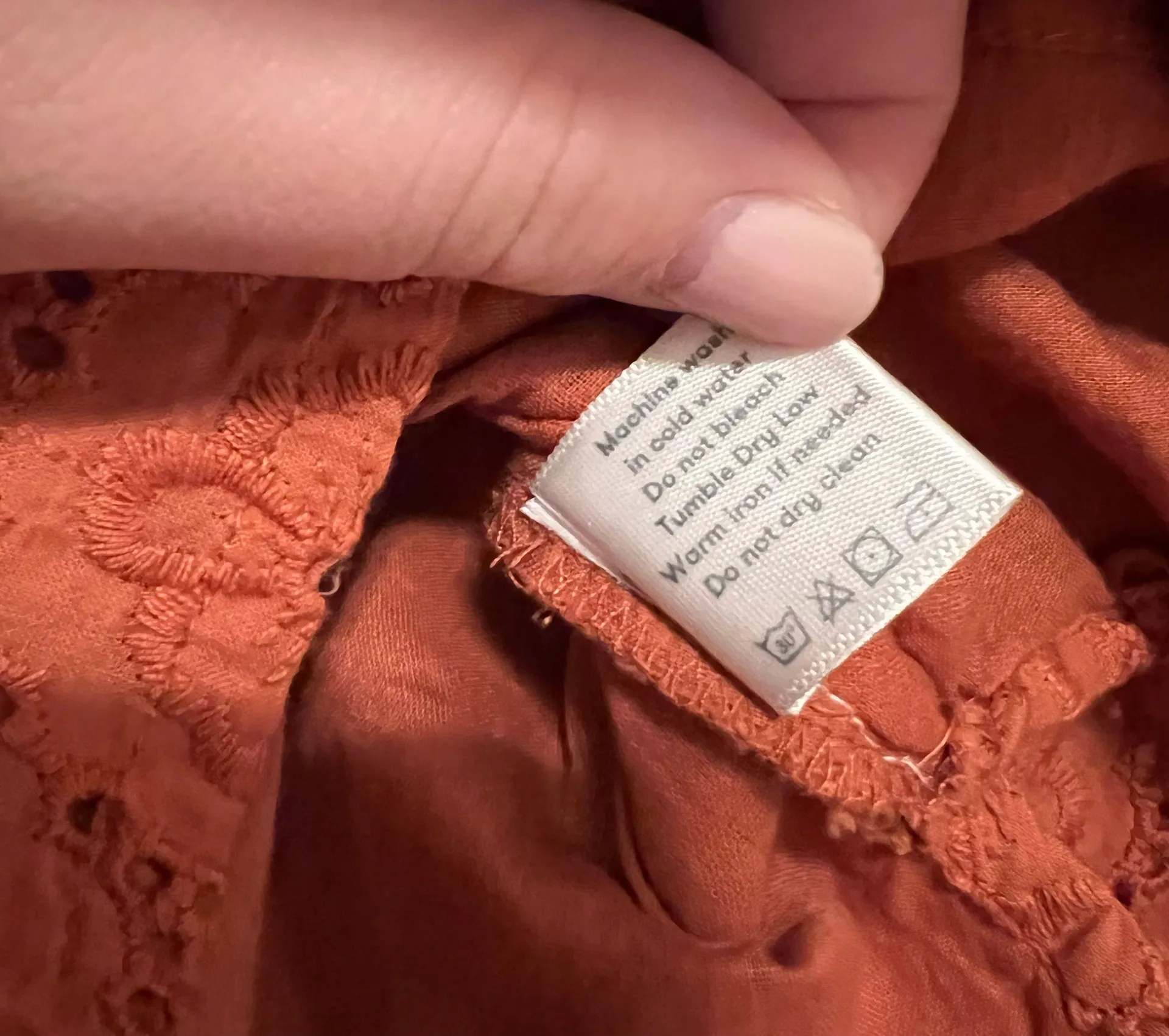 NWT  Glyn Eyelet Gathered Long Sleeve Top - Image 7