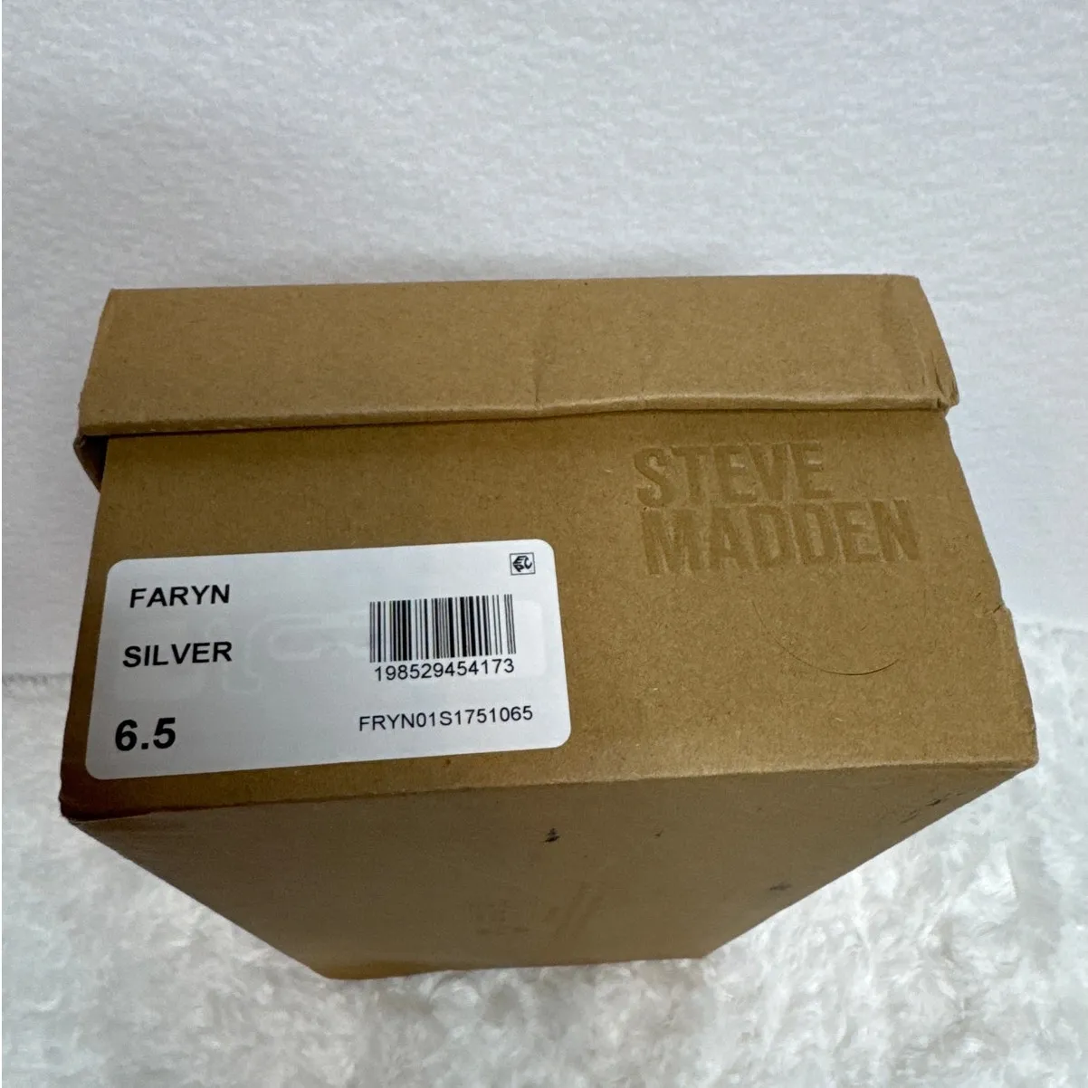 NWT Steve Madden Faryn Slingback Pumps silver size 6.5 - Image 16