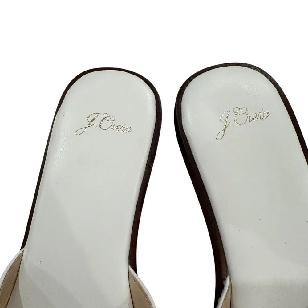 J.Crew Gretchen buckle slides in vachetta leather - Image 4