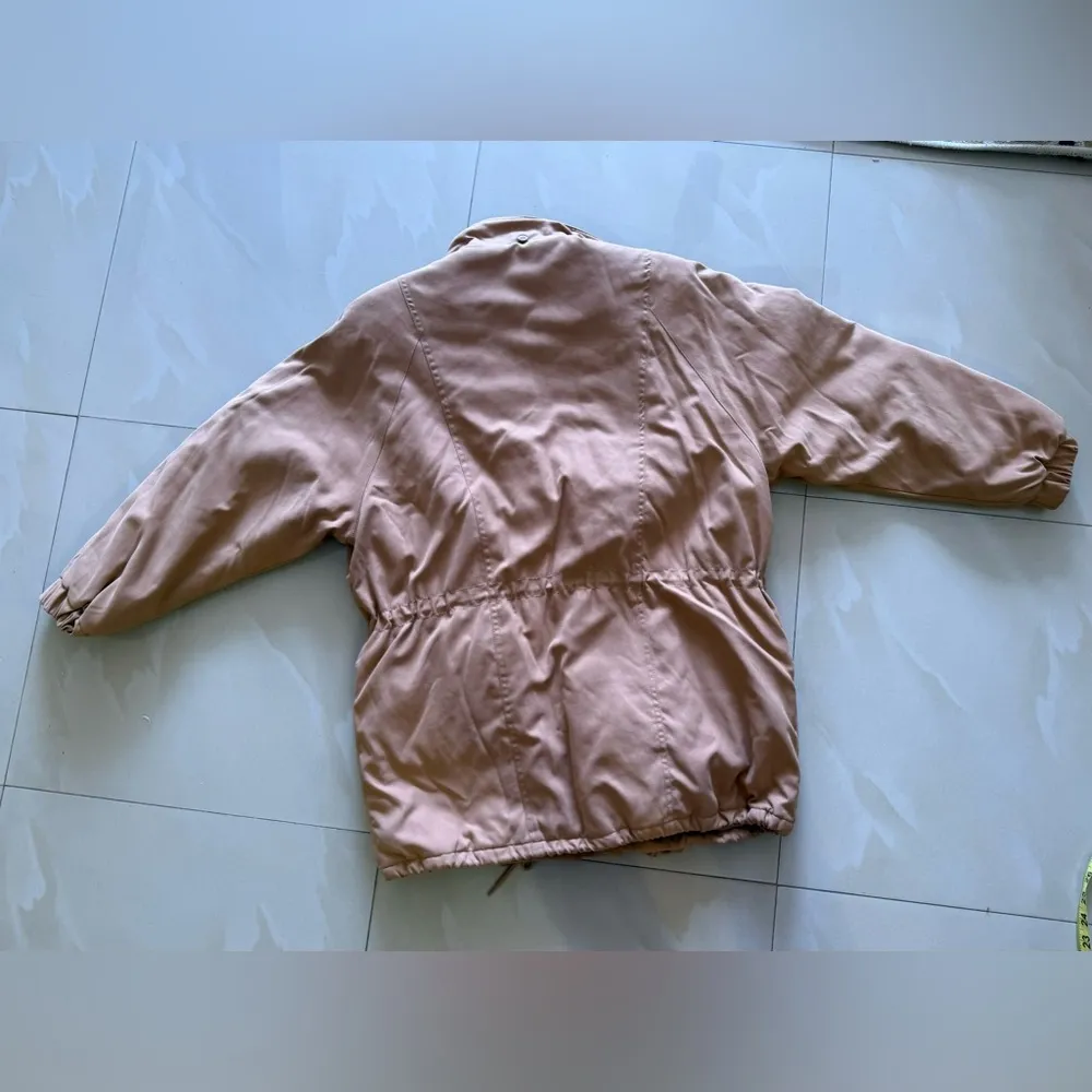 Jacket Coat by FORECASTER of Boston size XS beige pocket without hat full zipper Tan - Image 13