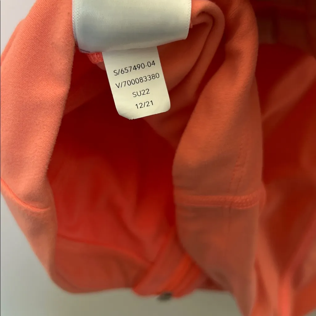 Athleta Salutation Jacket Coral XS Women’s Lightweight Zip Up 657490 Stretch - Image 7