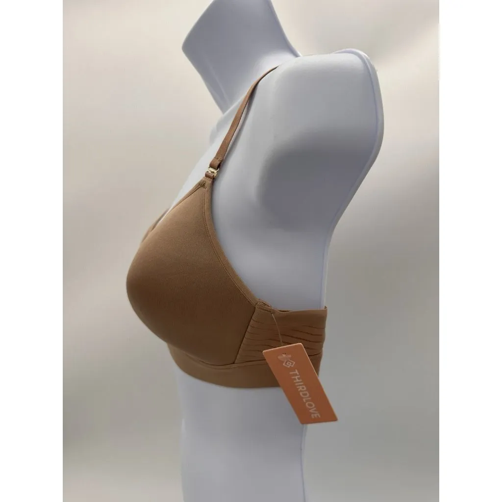 Thirdlove Bra 34B Bralette 24/7 Seamless Stripe Wireless Bra NWT - Image 2