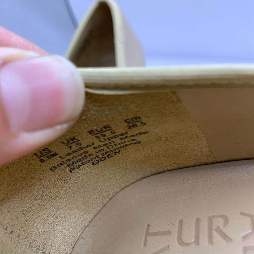 Naturalizer Pump Oden Beige Leather Classic Comfort Basic Neutral Size 9.5M - Image 8