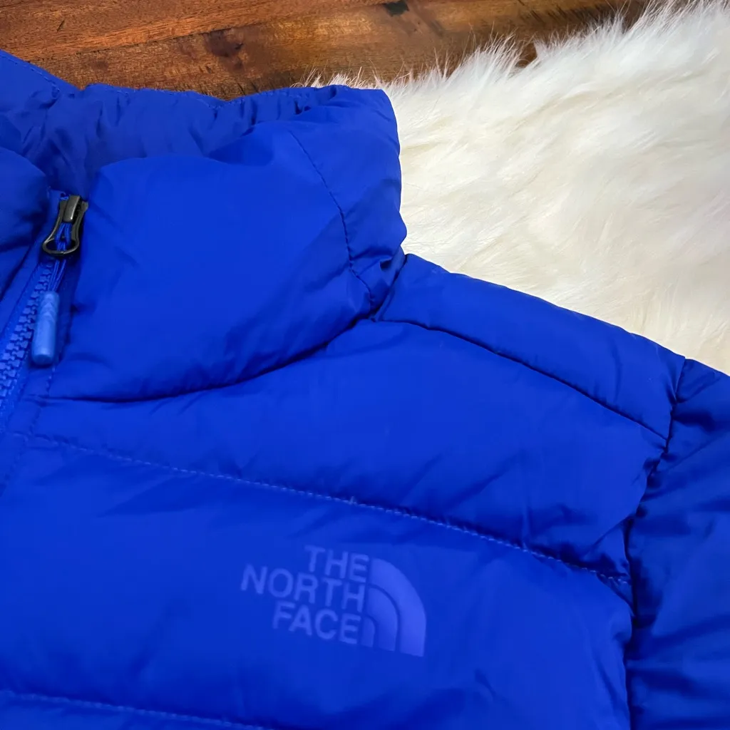 The North Face Stretch Down Jacket 700 Fill Royal Blue Women’s Size L - Image 2