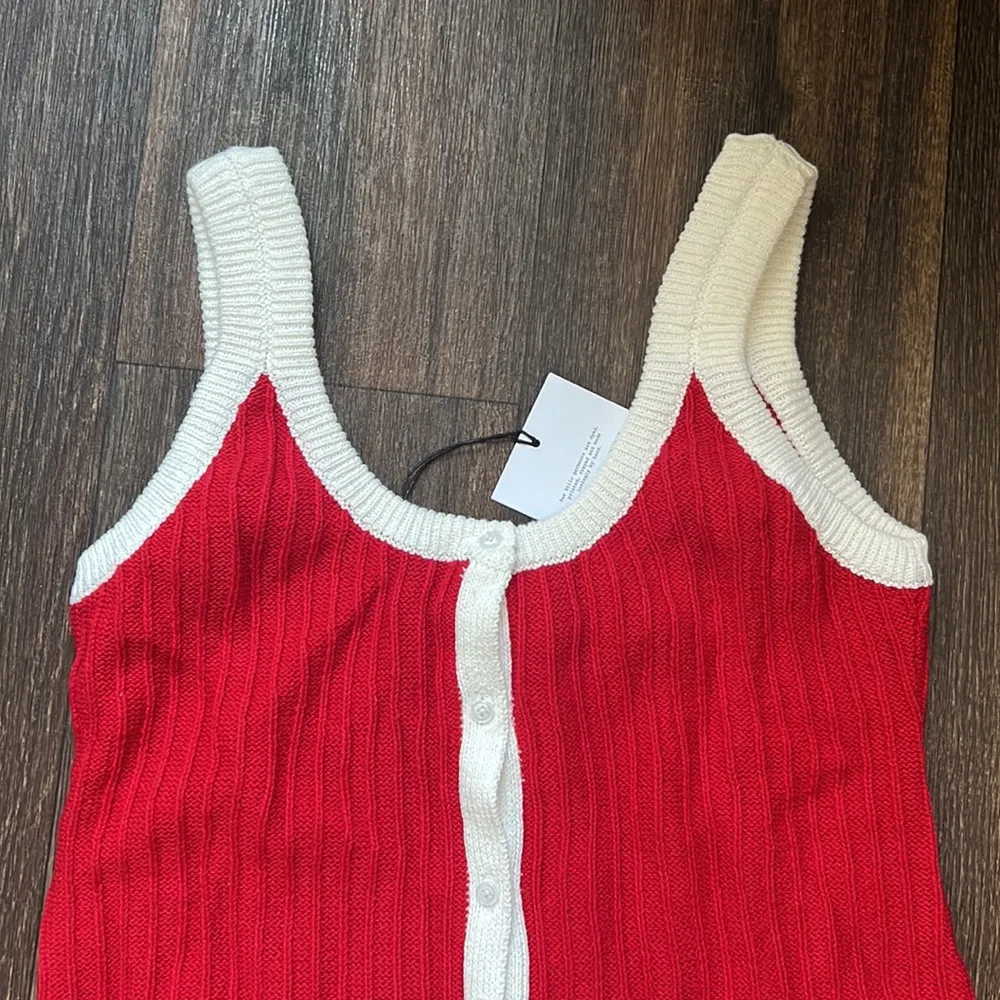 Rue Stiic Rosie Knit Jumper Red - Image 3