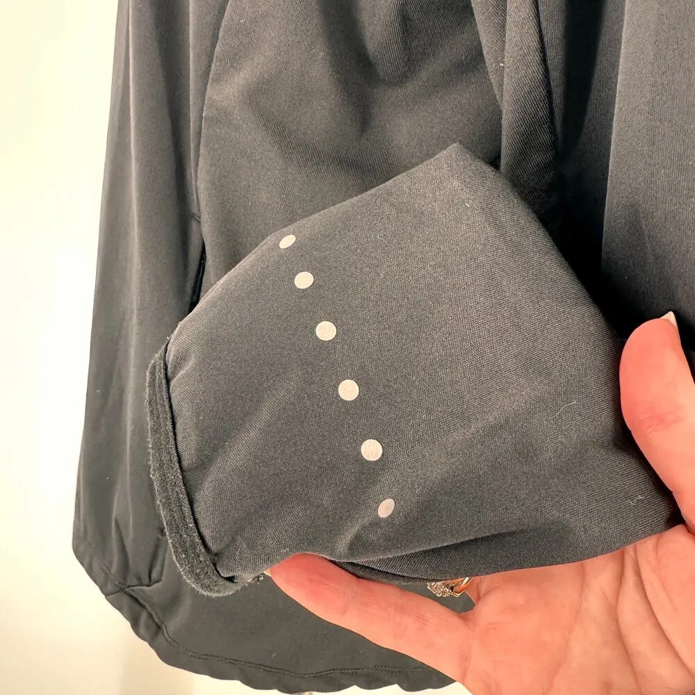 Nike Shield Running Black Full Zip Up Jacket Size Large - Image 4