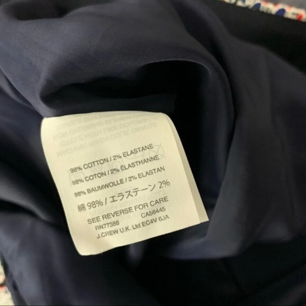 J Crew Paisley Pencil Skirt 2 Back Zip Retro Workwear Office Classic - Image 5