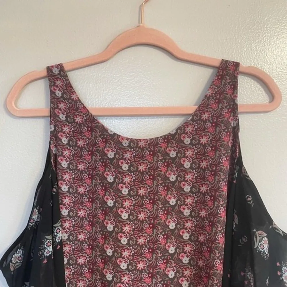 Rebecca Minkoff Cold Shoulder Floral Top - Image 16
