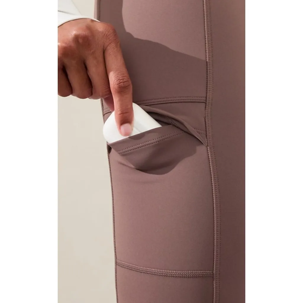 New Athleta S Rainier High Rise Cargo Tight Smoky Rose Small 411198022 - Image 8