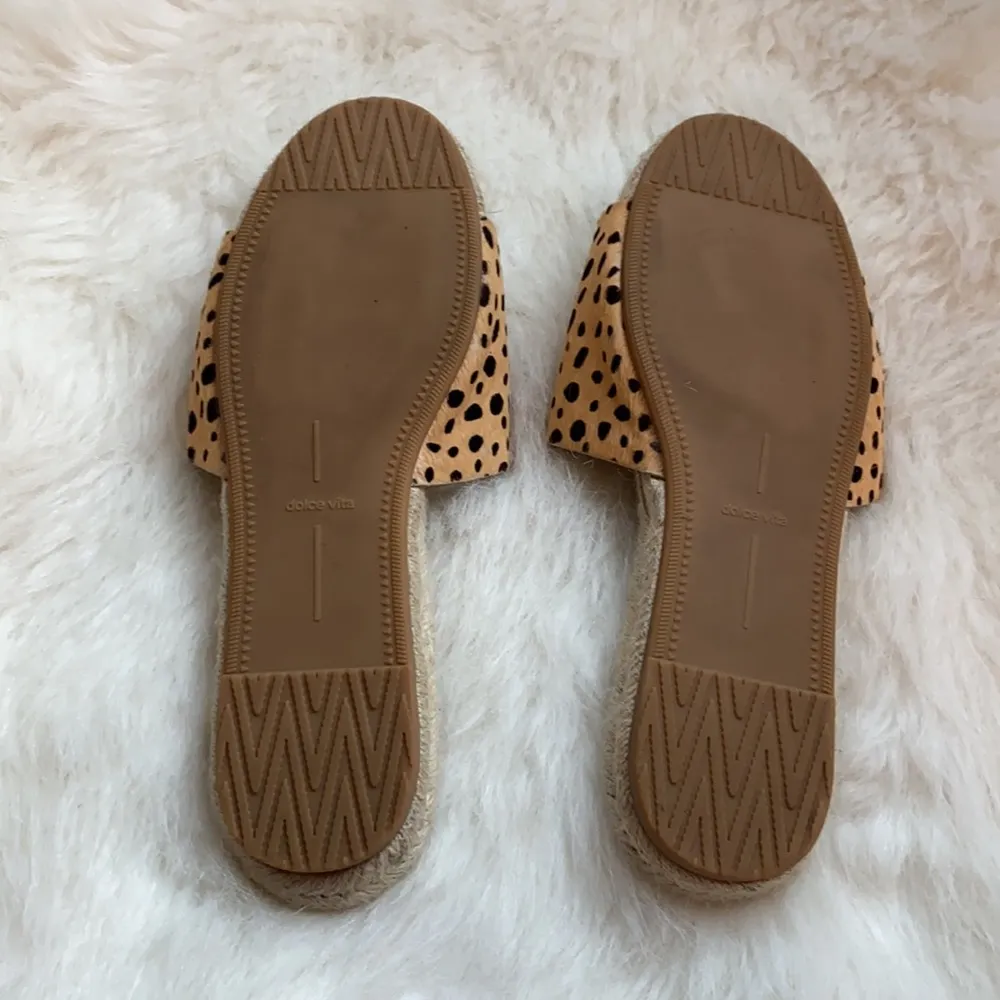 Dolce Vita Espadrille Leopard Sandals - Image 5
