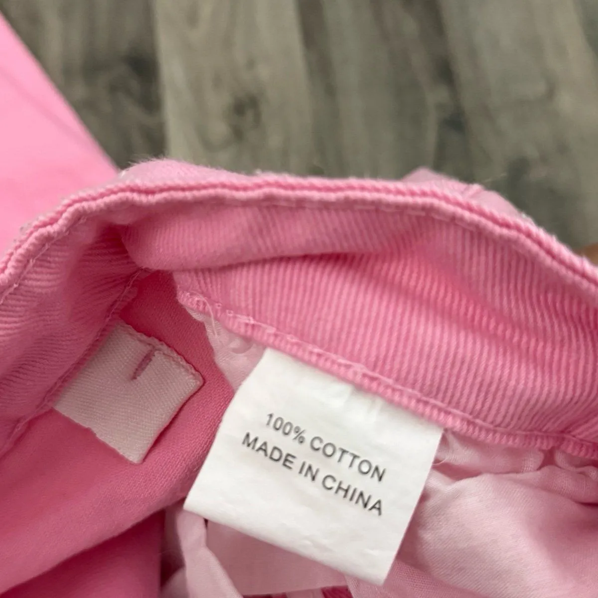 Princess Polly hot pink coquette raw hem jeans pants - Image 6