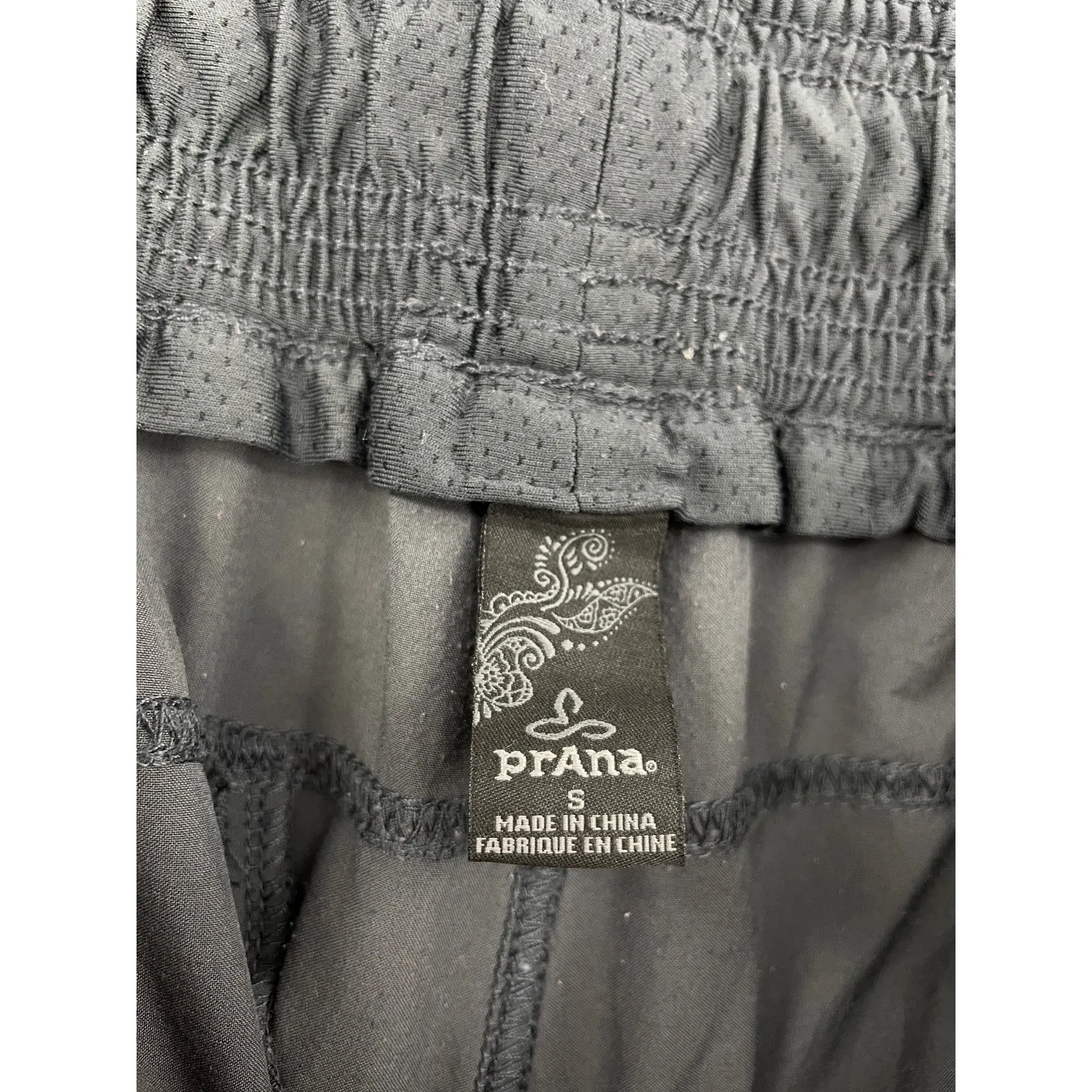 Prana Crop Pants Womens Small Capri Midtown Cropped Jogger Gray Ruched Mid Rise - Image 8